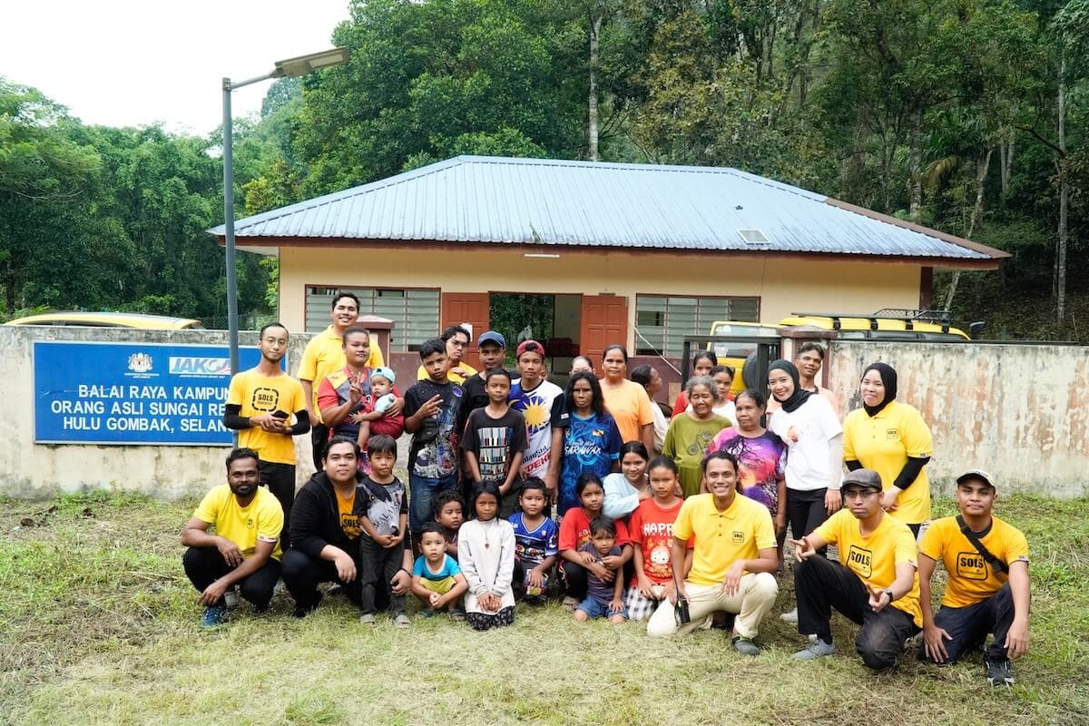 SOLS Foundation Collaborates with Google to Restore Reliable Solar Energy to Orang Asli Community in Hulu Gombak